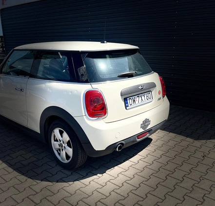 MINI ONE cena 29999 przebieg: 50620, rok produkcji 2014 z Wrocław małe 667